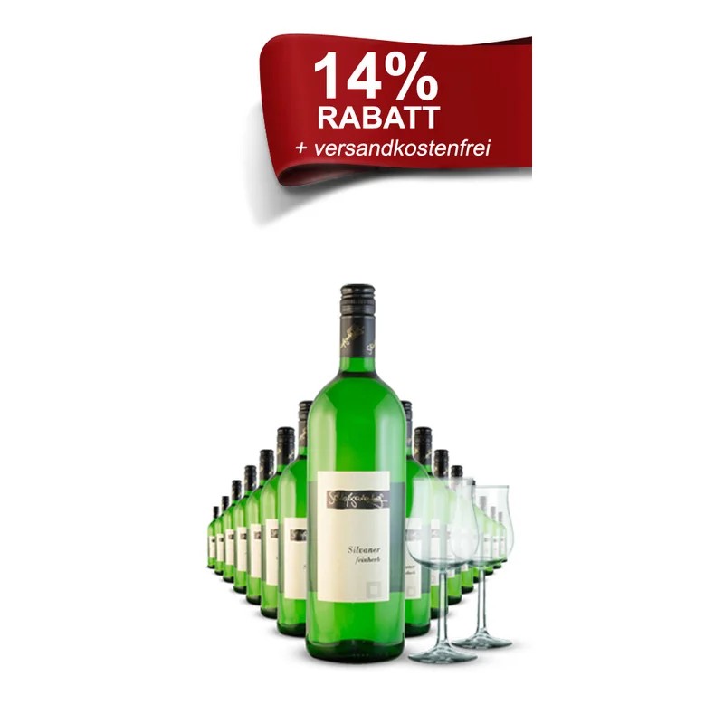 14%Rabatt“Silvanerfeinherb–Paket”–WeingutSchloßgartenhof