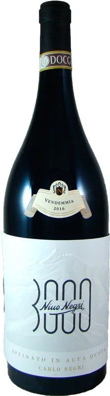 2016NinoNegri3000CarloNegriSforzatodiValtellinaDOCG150lMAGNUMinOriginal-HolzkisteItalienLombardeiRebsorte:100%Nebbiolo