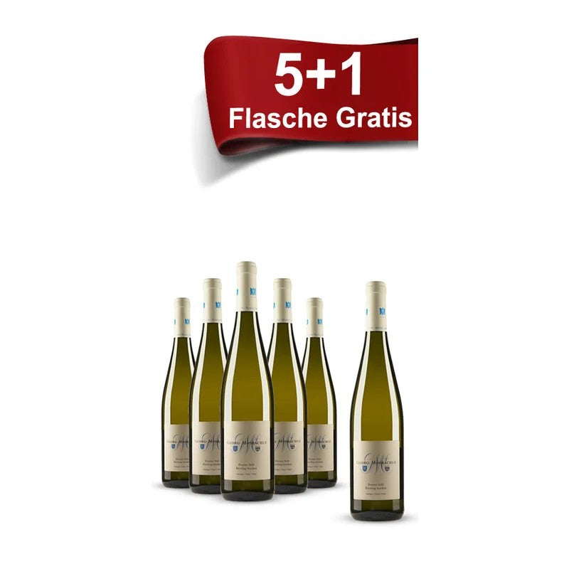 5+1Rabatt“Einfachimmerspitze…Riesling”–WeingutGeorgMosbacher