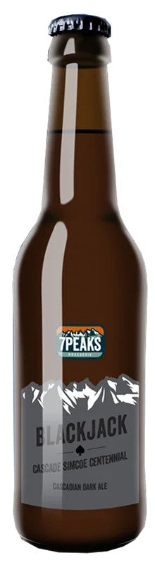 7PeaksBrasserie–BlackJackCascadeSimcoeCentennial:Bier-Bewertung&Test–BeerTasting