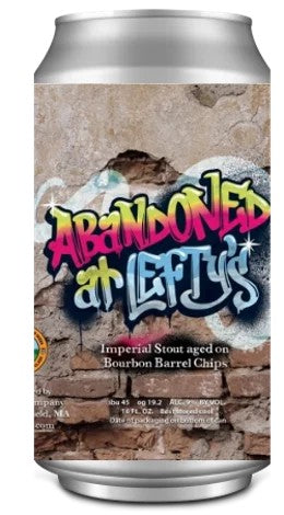 AbandonedBuildingBrewery–AbandonedAtLeftysImperialStout:Bier-Bewertung&Test–BeerTasting