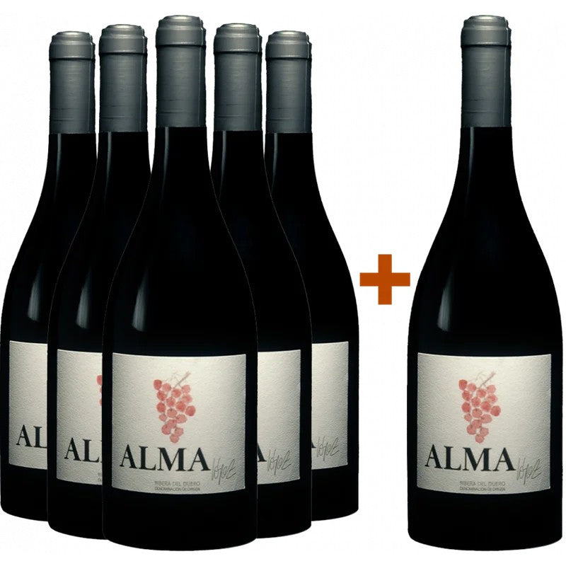 AlmaLopezWinesAktionspaket5+1AlmaLopezFlorRiberadelDueroDO