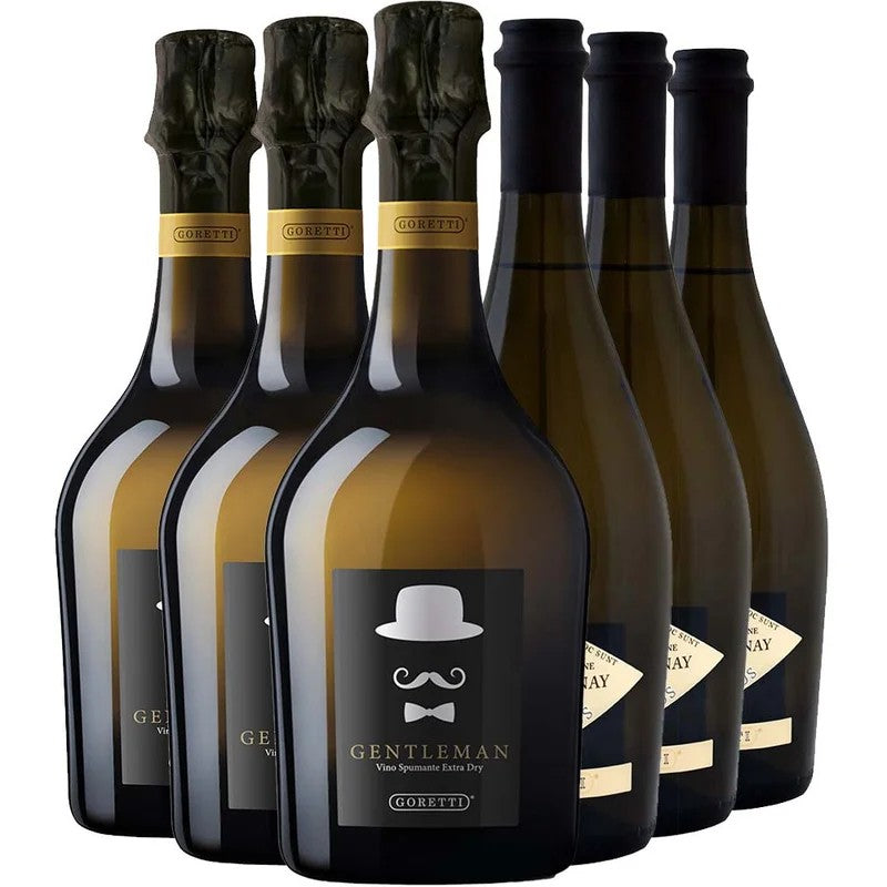 AziendaAgricolaGorettiSchaumwein-Paket