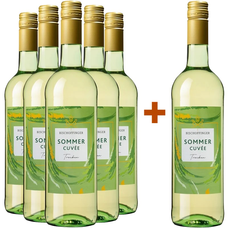 BISCHOFFINGERWINZER5+1Paket“Sommer”Cuvéeweißtrocken