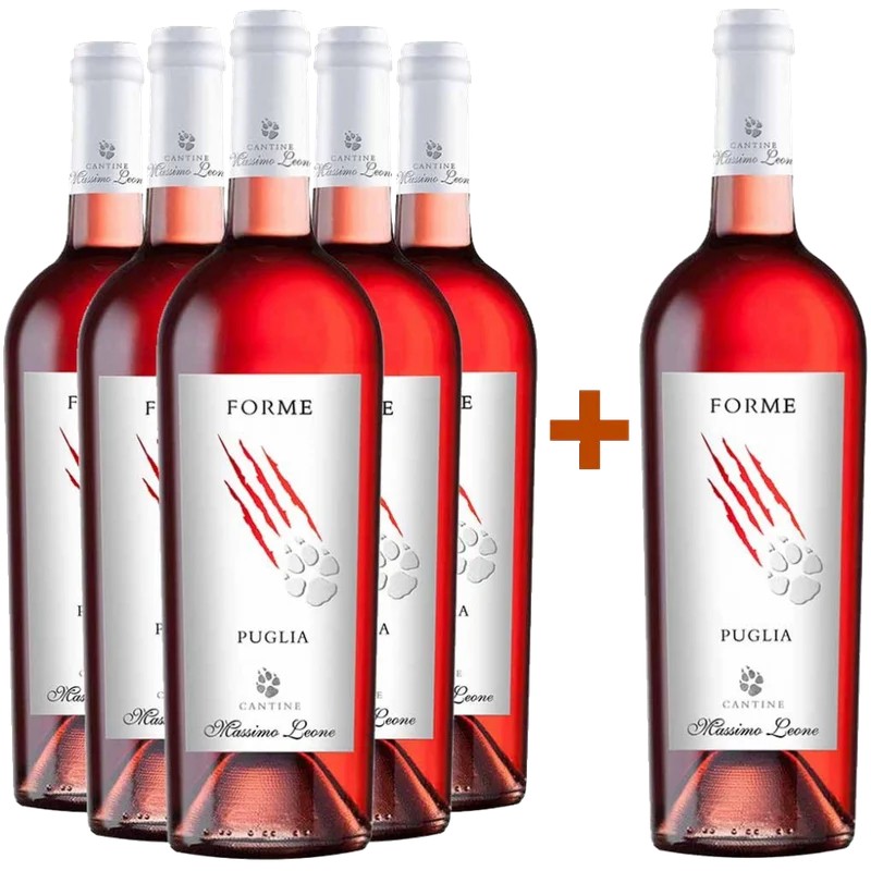 CantineMassimoLeone5+1PaketFormeRosatoPugliaIGP
