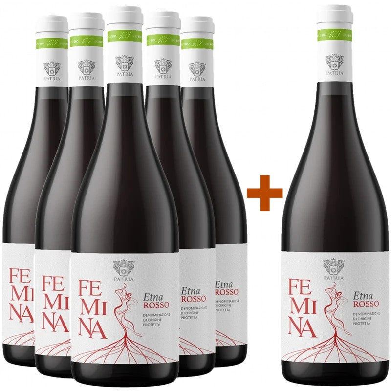 CantinePatria5+1PaketFeminaRossoEtnaDOC