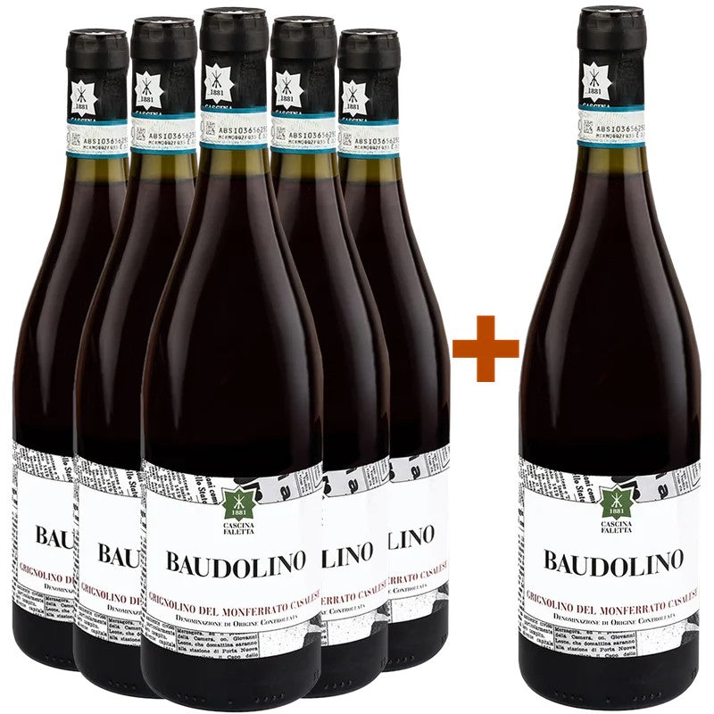 CascinaFaletta5+1PaketBaudolinoGrignolinodelMonferratoCasaleseDOC