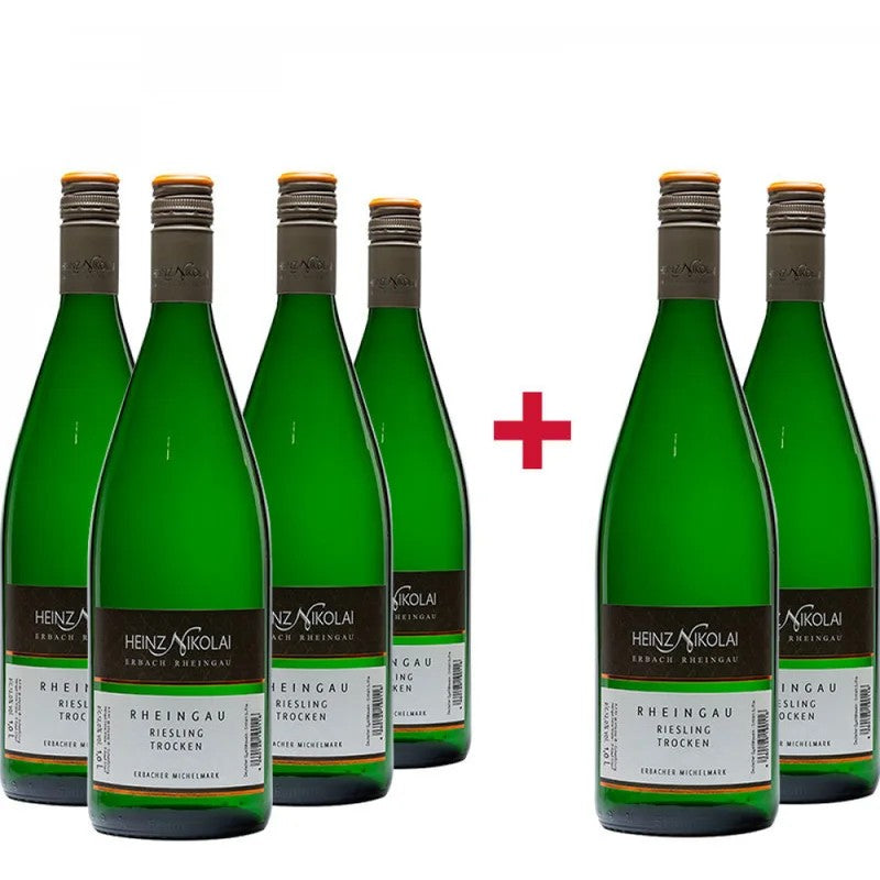 HeinzNikolai4+2PaketErbacherMichelmarkRieslingtrocken1L**–WeingutHeinzNikolaibeiWirWinzerbestellen