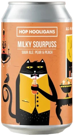 HopHooligans–MilkySourpuss:Peach&Pear:Bier-Bewertung&Test–BeerTasting