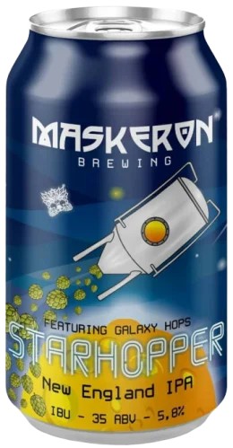 Maskeron–Starhopper:Bier-Bewertung&Test–BeerTasting