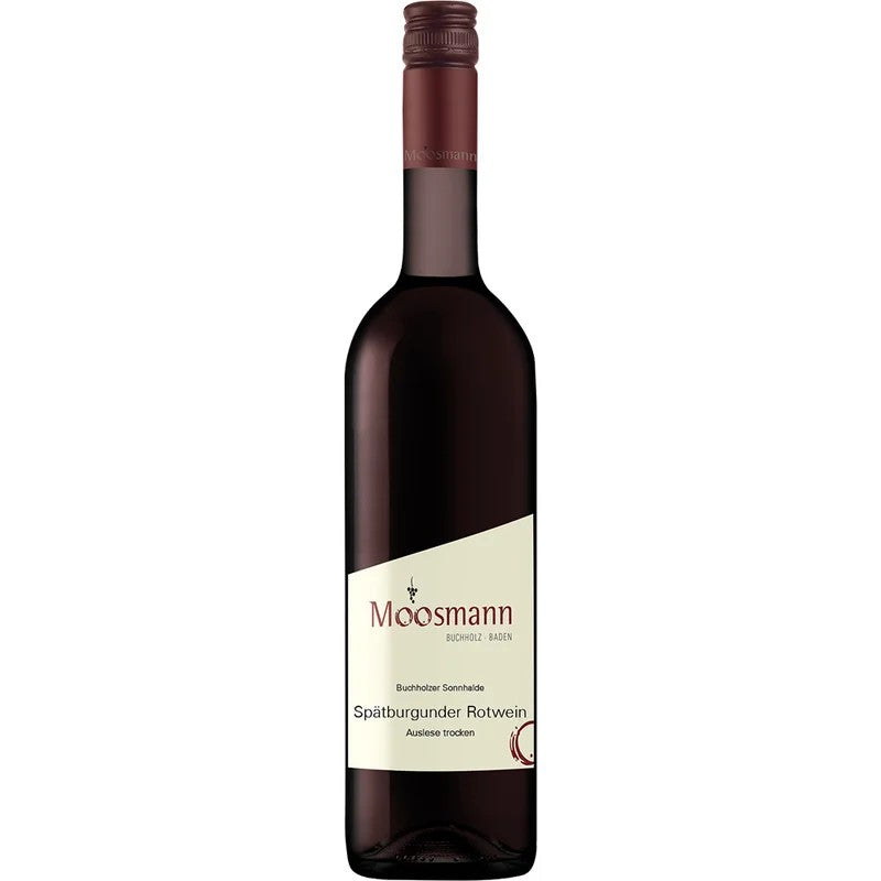Moosmann2015BuchholzerSonnhaldeSpätburgunderAuslesetrocken