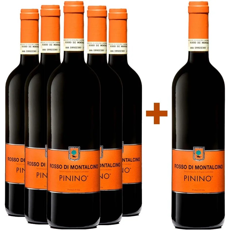 Pinino5+1PaketRossodiMontalcinoDOC