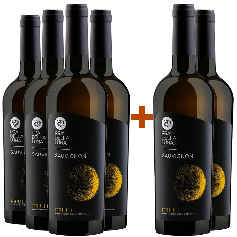 Pra’dellaLuna4+2PaketSauvignonFriuliDOC