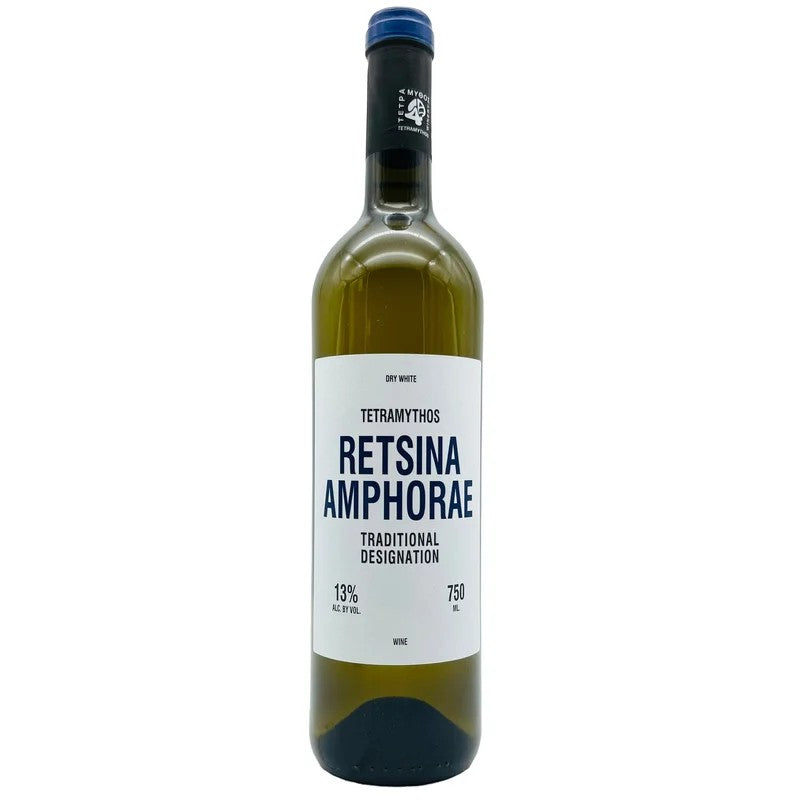 RetsinaAmphoraeTraditionalDesignationTetramythosWinery–TheWinehouse