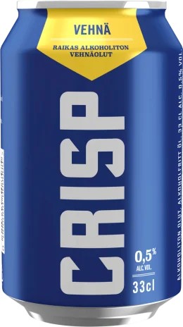 Sinebrychoff(CarlsbergGroup)–KoffCrispVehnä:Bier-Bewertung&Test–BeerTasting