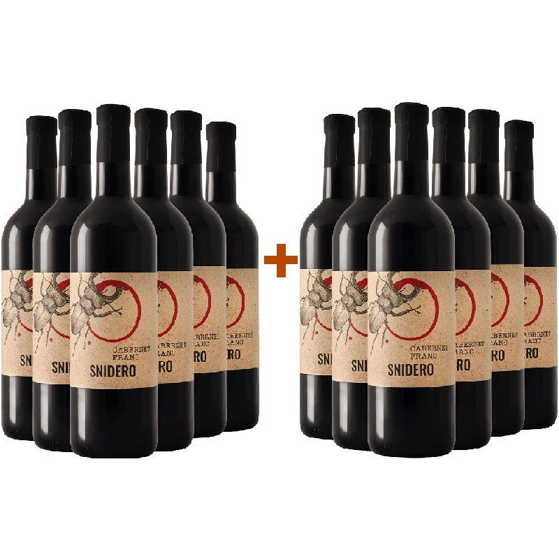 SnideroVini6+6PaketSnideroCabernetFrancFriuliColliOrientaliDOC