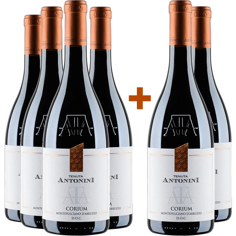 TenutaAntoniniAlessio4+2PaketCoriumMontepulcianod’AbruzzoDOC