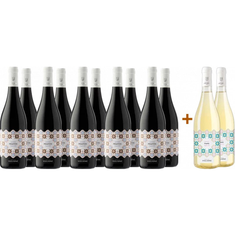 TenutaViglione10+2PaketPrimitivo&Fiano