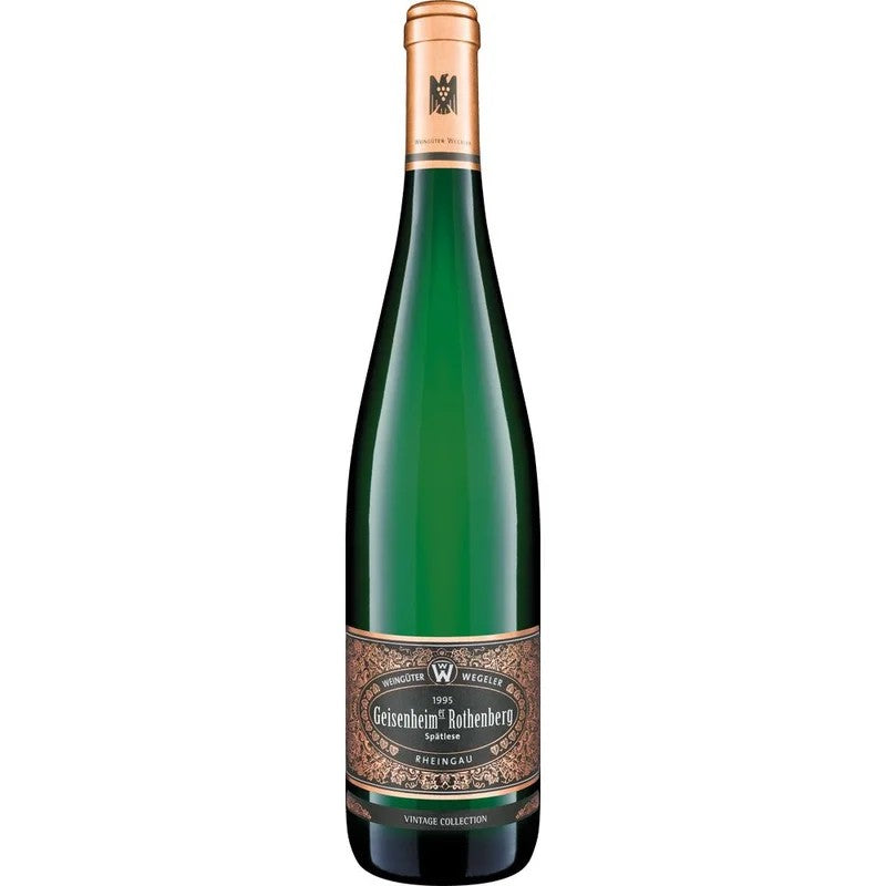 Wegeler–Oestrich1995GeisenheimRothenbergRieslingSpätleseVintageCollectionsüß