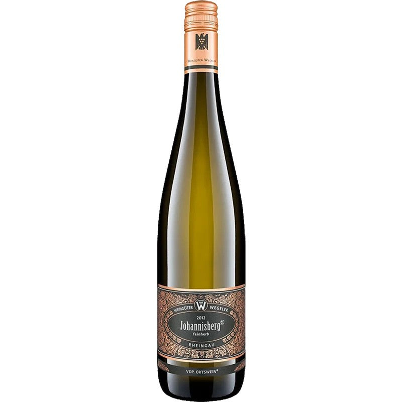 Wegeler–Oestrich2012JohannisbergerRieslingQbAVDP.ORTSWEINfeinherb
