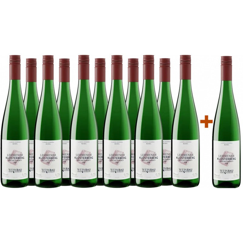 WeinbauWeckbecker11+1LehmenerKlosterbergRieslingKabinettsüß