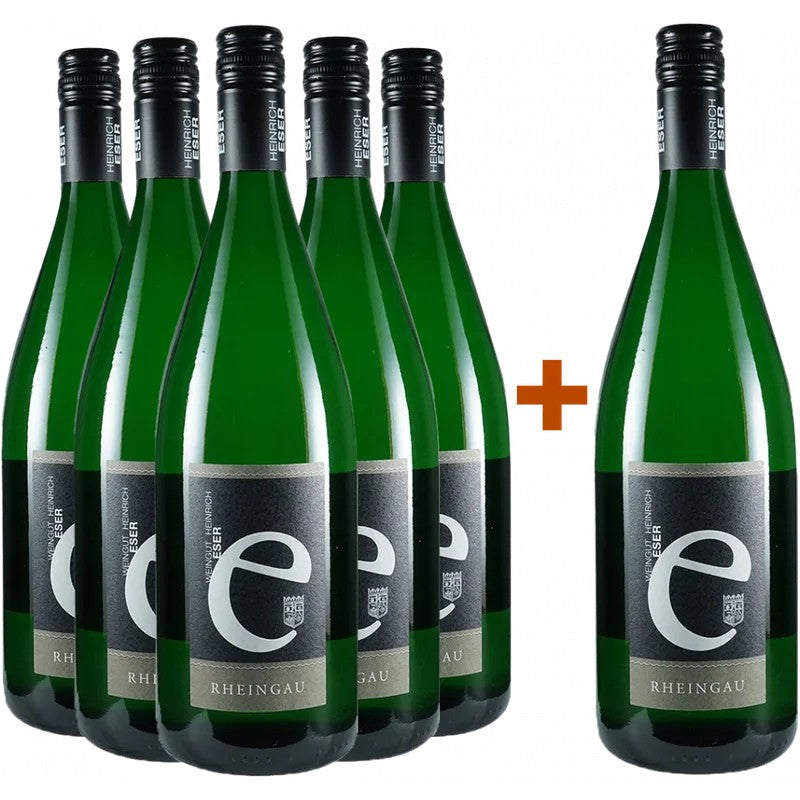 WeingutHeinrichEser5+1PaketRieslingOestricherGottesthaltrocken10L