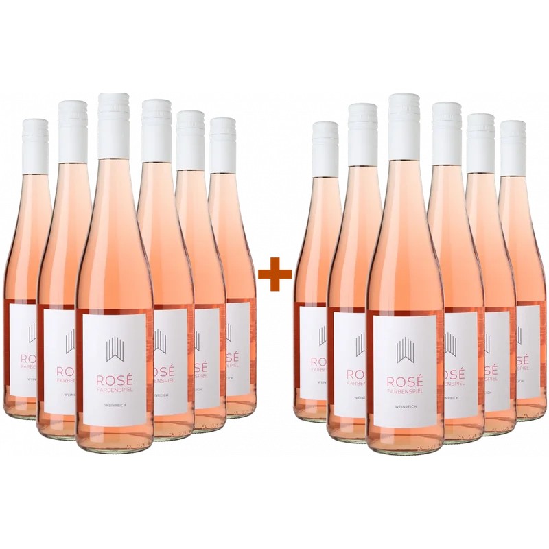 WeingutWeinreich6+6PaketFarbenspielRosétrockenBIO