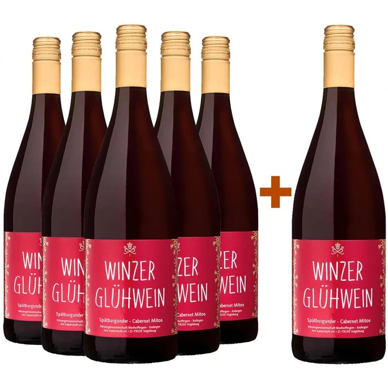 WinzergenossenschaftBischoffingenEndingen5+1PaketWinzerglühweinrot
