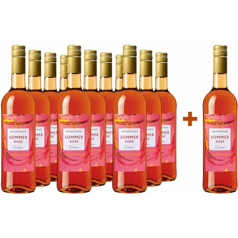 WinzergenossenschaftBischoffingenEndingen11+1Paket“Sommer”Rosétrocken