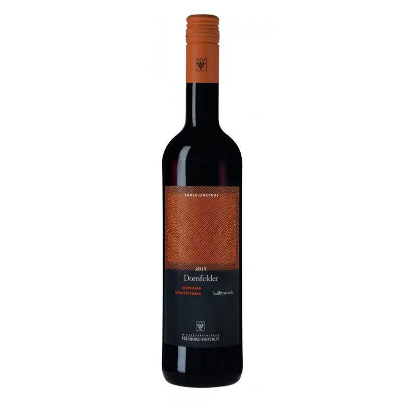 WinzervereinigungFreyburg-Unstrut2015DornfelderQualitätsweinhalbtrocken