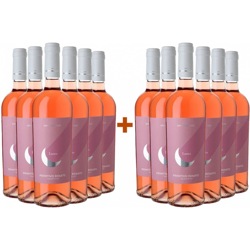 WirWinzerSelect6+6PaketLunesPrimitivoRosatoSalentoIGP–CantineSanPancrazio