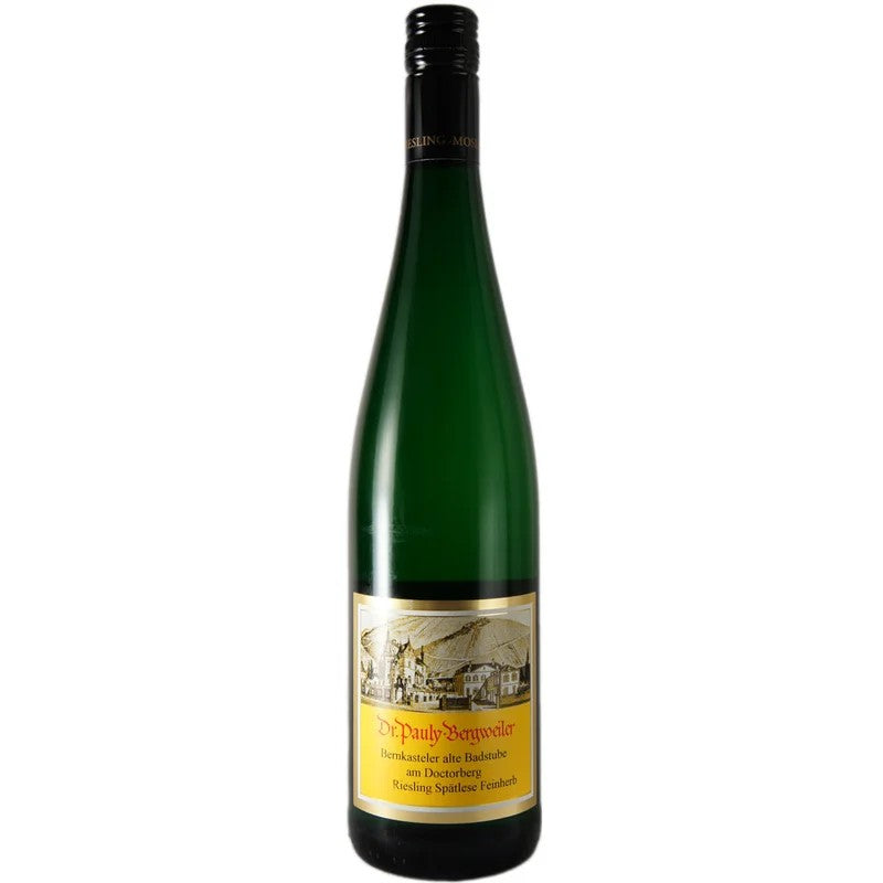 2008BernkastelerAlteBadstubeamDoctorbergRiesling-AlteReben–SpätleseFeinherb–WeingutDr.Pauly-Bergweiler