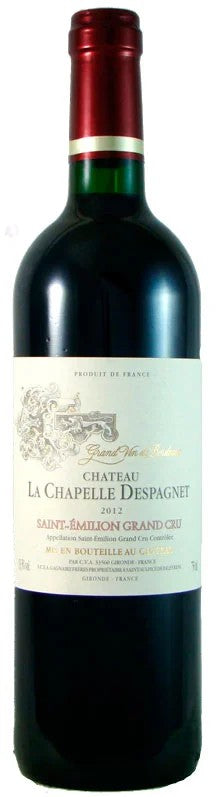 2012ChateaulaChapelleDespagnetSaintEmilionGrandCruAOC075l–GärtnerWein