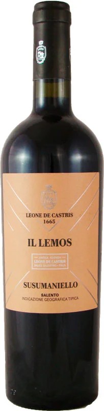 2019IlLemosSusumanielloSalentoIGT075lApulienLeonedeCastrisRotweinRossoItalienWeinvino