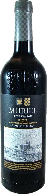 2020MurielReservaRiojaVinodeElciegoDOCa075lSpanienRiojaBodegasMurielS.L.superrotweinheirkaufen