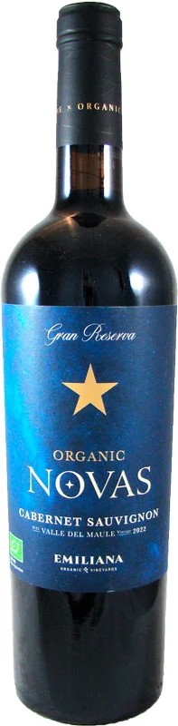 2022CabernetSauvignon“Novas”GranReservaD.O.trocken075lBIOChileValledelRapelEMILIANA–ausbiologischemAnbau–CL-BIO-001/DE-ÖKO-007tollerrotweinhierkaufen