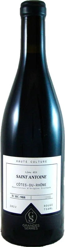 2022CotesdeRhoneAOPHauteCulture075lFrankreichRhoneGrandesSerresfranzösischerRotwein