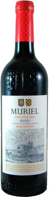 2022MurielCrianzaTempranilloRiojaAlavesaDOC075l–GärtnerWein