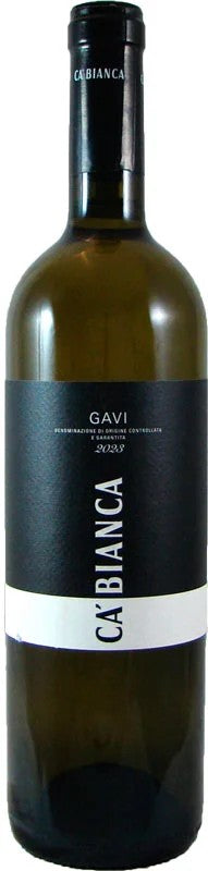 2023GaviDOCGtrocken075lItalienPiemontCa´BiancaNorditalienWeisswein