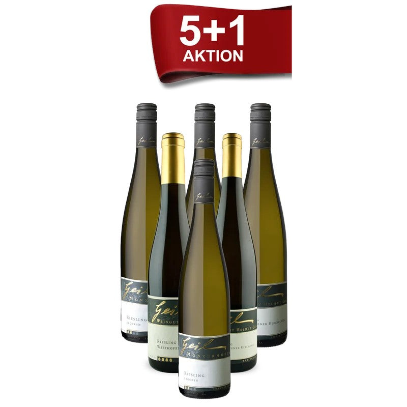 5+1AktionRieslingPaket–WeingutHelmutGeil