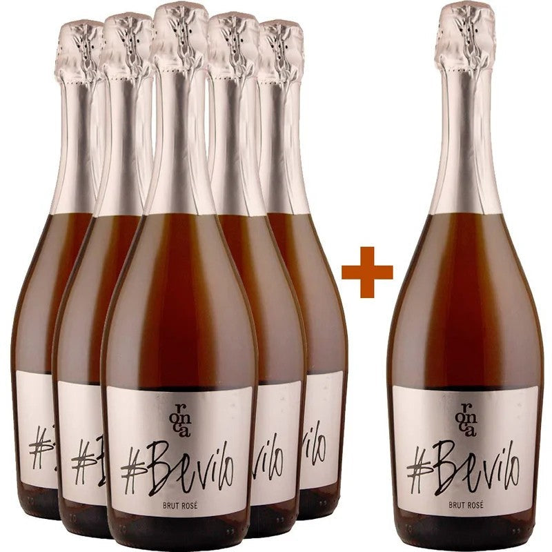 5+1PaketBeviloRosatoSpumanteCharmatbrut