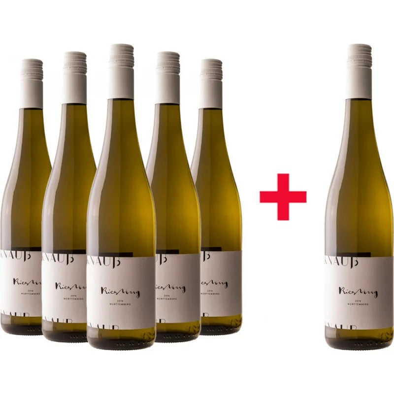 5+1RieslingGutsweintrockenBIOPaket–WeingutKnauß