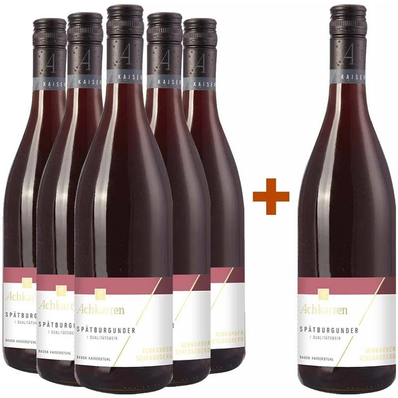 Achkarren5+1PaketAchkarrerSchlossbergSpätburgunderQbAlieblich