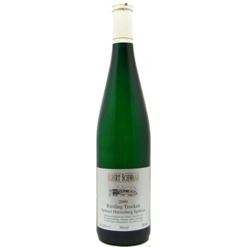 AlbertSchwaabErdenerHerrenbergRieslingSpätlesetrocken2009