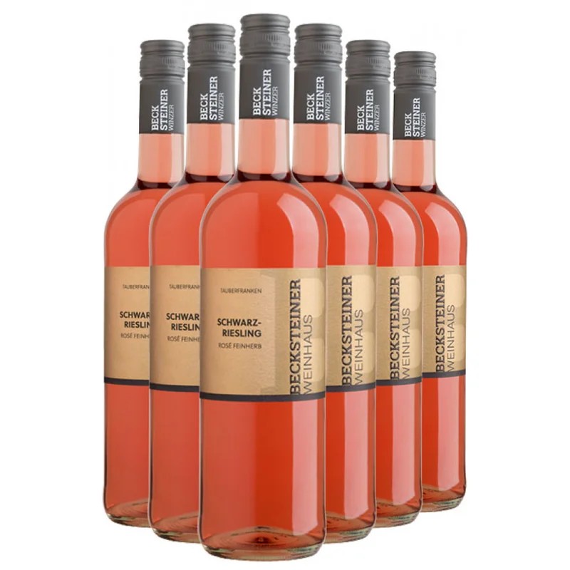 BecksteinerWinzereG6erPaketSchwarzrieslingRosé