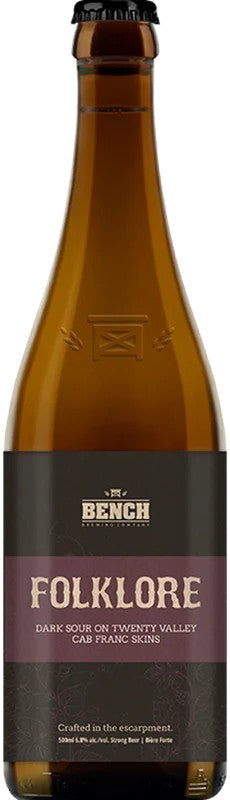 BenchFolkloreOnCabernetFrancSkins:Bier-Bewertung&Test–BeerTasting