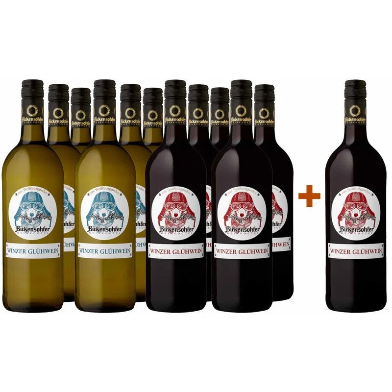 BickensohlerWeinvogtei11+1PaketWinzerglühweinweiß&rot10L