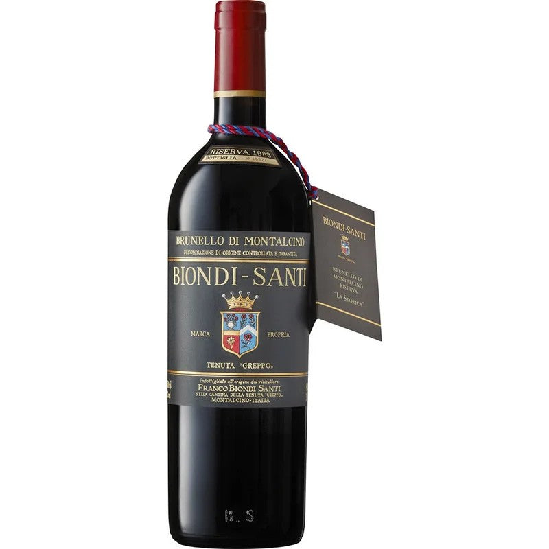 BiondiSanti1988RiservaBrunellodiMontalcinoDOCGtrocken