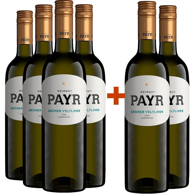 BioWeingutRobertPayr4+2PaketGrünerVeltlinervomLössBio