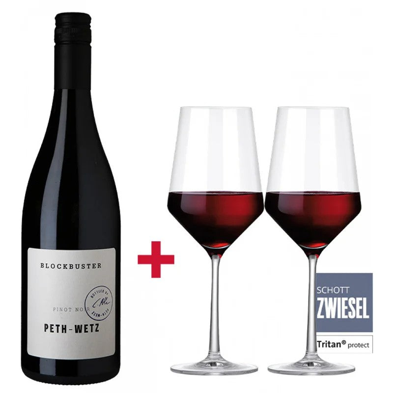 BlockbusterPinotNoirWeihnachts-Paketinkl.Gläser